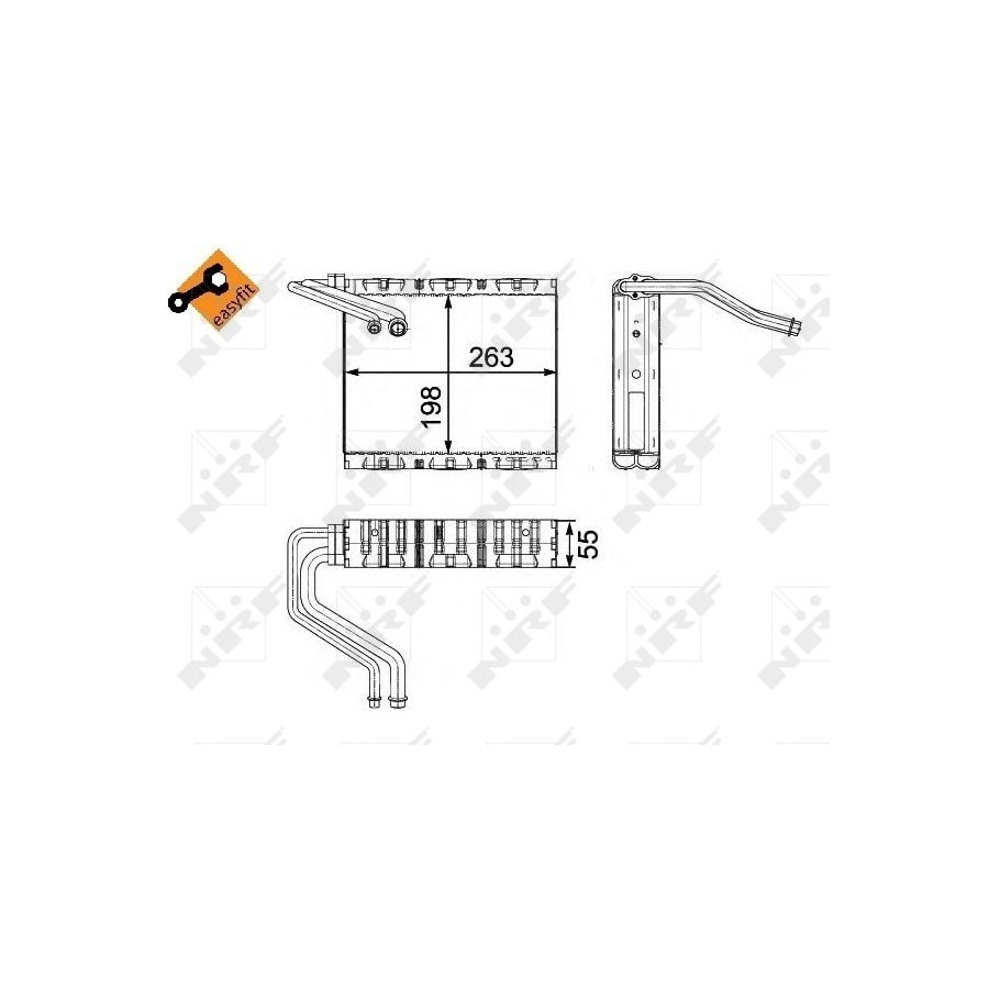 Verdamper Airconditioning 36142 NRF Voor O A VOLVO Winparts Nl