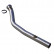 100% rostfritt stål Kattersättning lämplig för Peugeot 206 2.0 16v GTi (136pk) 1999-2004 (fläns)