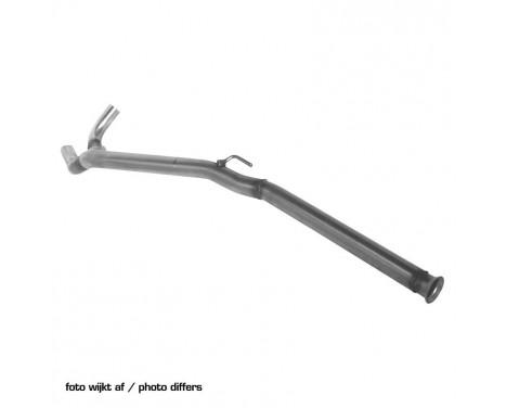 100% stainless steel middle pipe suitable for Renault Clio III RS 2.0 16v (200pk) 2006-