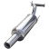 100% stainless steel Sport exhaust Renault Clio I 1.7 (92hp) -1998 80mm, Thumbnail 2