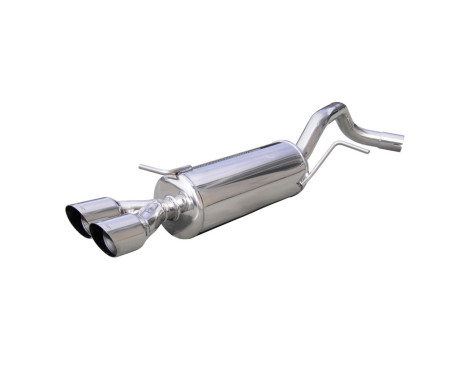 100% stainless steel Sport exhaust Volkswagen Polo 6R GTi 1.4 16v TSi (180hp) 2010- 2x80mm Racing (Ø55mm), Image 2