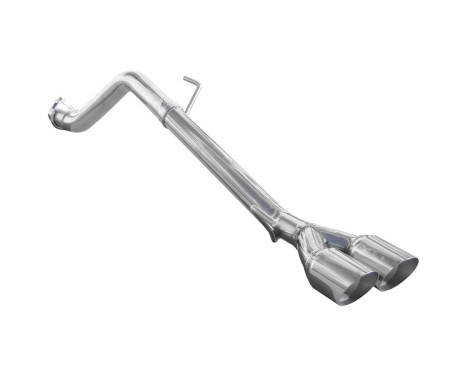 100% stainless steel sports exhaust without silencer Fiat Grande Punto 1.4T-Jet (155hp) 2007- 2x80mm Racing (Ø60mm), Image 2