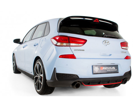 Remus Sports avgassystem cat-back system Hyundai i30 N Performance - Carbon, bild 4