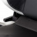 Siège sport 'RS6-II' Noir mat/Blanc Similicuir Réglable des deux côtés, Vignette 6