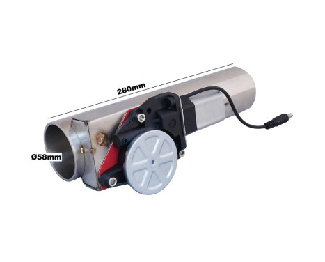 Simoni Racing Universal avgasventil (på/av) med strömbrytare och kabelsats, bild 2