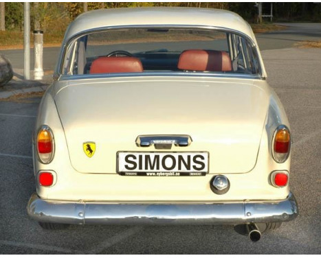 Simons avgassystem lämplig för Volvo Amazone Hatchback 1967-, bild 2