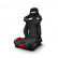 Sparco Sports seat R333 Black/Red (Adjustable)