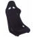 Sports chair 'Zandvoort' - Black - Fixed back - incl. Slides