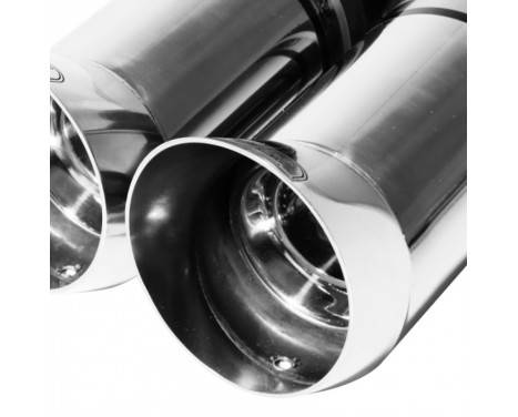 Sports exhaust BMW E36 6-Cylinder Sedan / Touring / Convertible / Coupe 320i 110kW / 323i 125kW 1995-1998 2x 80mm D