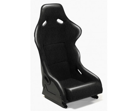 Sports seat 'BS1' - Black Artificial leather - Fixed polyester backrest