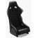 Sports seat 'BS1' - Black Artificial leather - Fixed polyester backrest