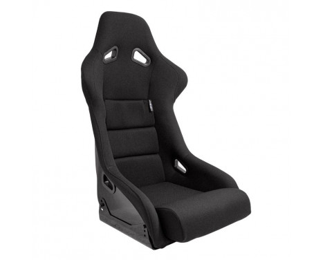 Sports seat 'BS1' - Black - Fixed polyester backrest