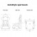 Sports seat 'BS1' - Black - Fixed polyester backrest, Thumbnail 10