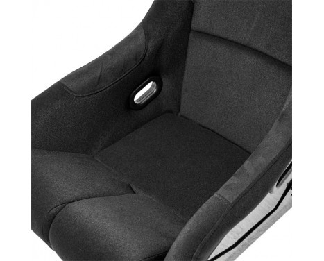 Sports seat 'BS6' - Black - Fixed polyester back - incl. Slides, Image 4