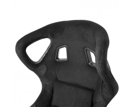 Sports seat 'BS6' - Black - Fixed polyester back - incl. Slides, Image 6