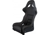 Sports seat 'BS7' - Black - Fixed polyester backrest