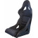 Sports seat 'BS8' - Black - Fixed polyester backrest