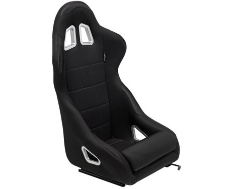 Sports seat 'K5' - Black - Fixed backrest - incl. slides
