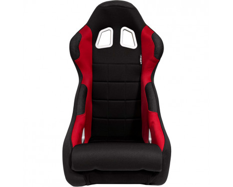 Sports seat 'K5' - Black/Red - Fixed backrest - incl. slides, Image 2