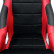 Sports seat 'K5' - Black/Red - Fixed backrest - incl. slides, Thumbnail 3