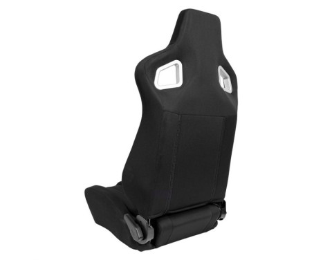 Sports seat 'RS6-II' - Black Fabric - Double-sided adjustable backrest - incl, Image 2