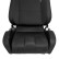 Sports seat 'RS6-II' - Black Fabric - Double-sided adjustable backrest - incl, Thumbnail 6