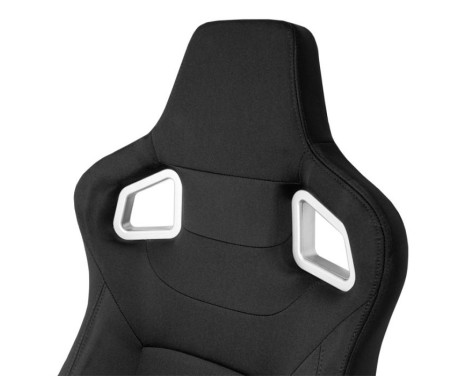 Sports seat 'RS6-II' - Black Fabric - Double-sided adjustable backrest - incl, Image 7