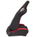 Sports seat 'RS6-II' - Black/Red Fabric - Double-sided adjustable backrest - incl, Thumbnail 3