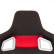 Sports seat 'RS6-II' - Black/Red Fabric - Double-sided adjustable backrest - incl, Thumbnail 7