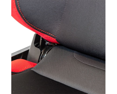 Sports seat 'RS6-II' - Black/Red Fabric - Double-sided adjustable backrest - incl, Image 8