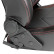Sports seat 'TN' - Black Artificial leather + Red stitching - Double-sided adjustable backrest - incl, Thumbnail 6
