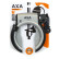 AXA Ring Defender Plata/Negro Barro, Miniatura 4