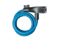 Candado de cable AXA Resolute 120/8 azul petróleo