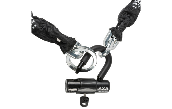 Candado de cadena Axa Loop de 110 cm y 9,5 mm + candado de disco, Imagen 13