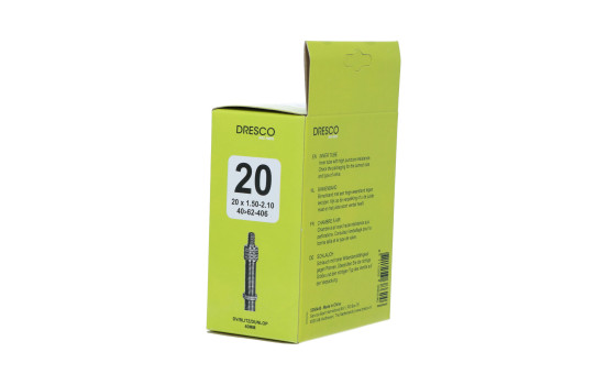 Cámara de aire Dresco 20 x 1,50-2,50 (40/62-406) Dunlop 40 mm, Imagen 4