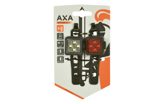 Conjunto AXA Niteline 4LED USB, Imagen 4