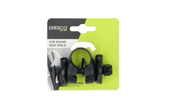 Correa de sillín Dresco negra, Imagen 2