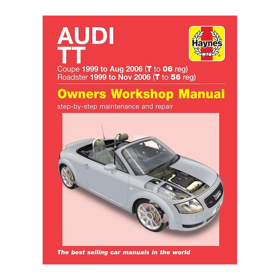 Manuel D Utilisation Audi Tt Mk1 Roadster Manuel d'atelier Haynes Audi TT Mk I (1999-2006) | Winparts.fr - Manuel d'entretien  voiture