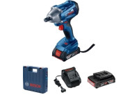 Clé à chocs Bosch GDS 250-LI avec piles + chargeur