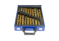 Jeu de forets 170 pièces HSS Din 338