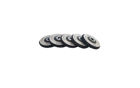Jeu de disques de nettoyage 125 mm - 5 pièces - connexion meule, Image 12