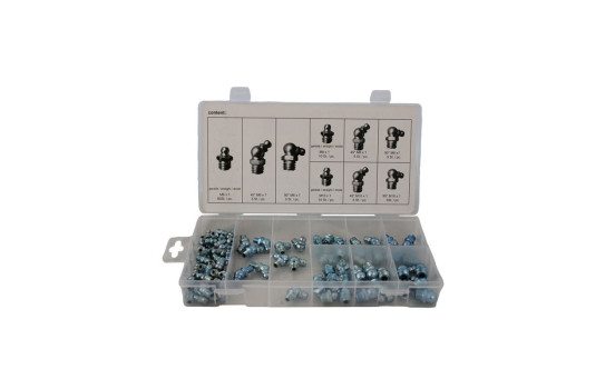 Assortiment de graisseurs métriques 110 pièces, Image 5