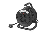 Enrouleur de câble Schuko 4 voies 15M 3x1,5mm²