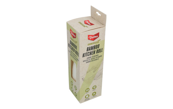 Valma ECO Rouleau de cuisine en bambou réutilisable, 20 feuilles, Image 4