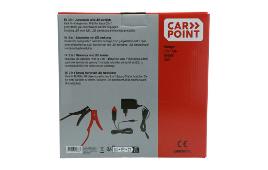 Carpoint Jumpstarter 2in1 LED 12V/7AH 250AMP, Image 8