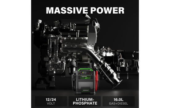 Démarreur Lokithor J10000HD 12 V/24 V 10 000 A, Image 7