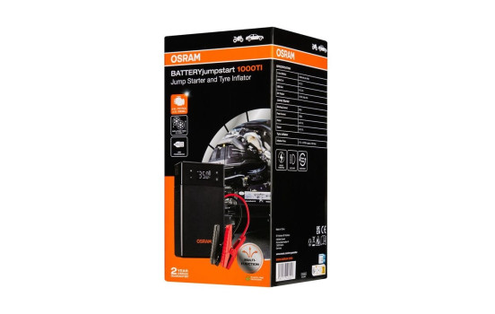 Osram 1000TI Jumpstarter/Powerbank avec pompe à pneu intégrée, Image 10