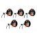Câble de recharge pour véhicules électriques Osram BATTERYcharge 7 broches Type 2>2 16 A triphasé (5 m), Vignette 9
