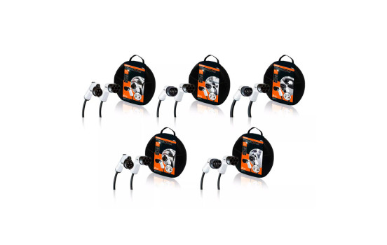 Câble de recharge pour véhicules électriques Osram BATTERYcharge 7 broches Type 2>2 16 A triphasé (5 m), Image 9