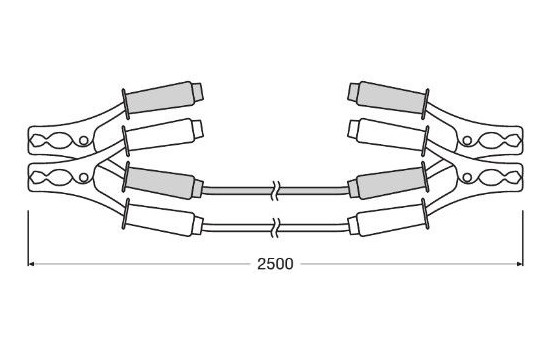 Câbles de démarrage Osram BATTERYstart 150 A, Image 4